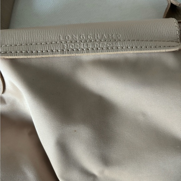 Cream Longchamp cream bag limited edition - Picture 5 of 6